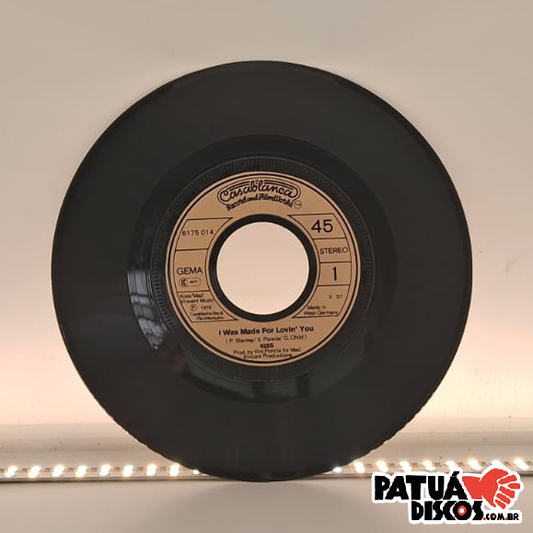 Kiss - I Was Made For Loving You - 7"