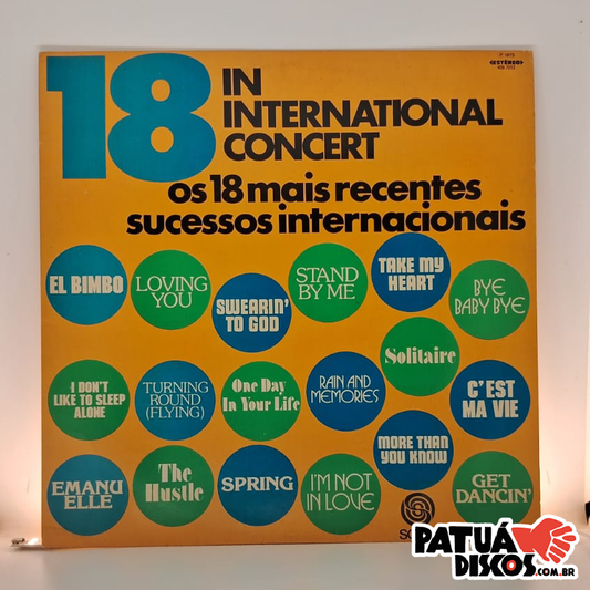 Vários Artistas - 18 In International Concert - LP