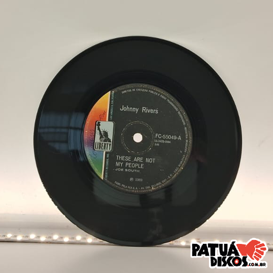 Johnny Rivers - These Are Not My People / Going Back To Big Sur - 7"