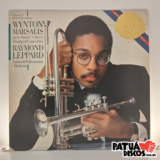 Wynton Marsalis, Raymond Leppard, National Philharmonic Orchestra, Haydn* / Hummel* / L. Mozart* - Trumpet Concertos - LP