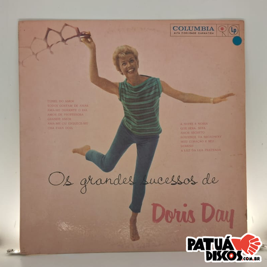 Doris Day - Os Grandes Sucessos De Doris Day - LP