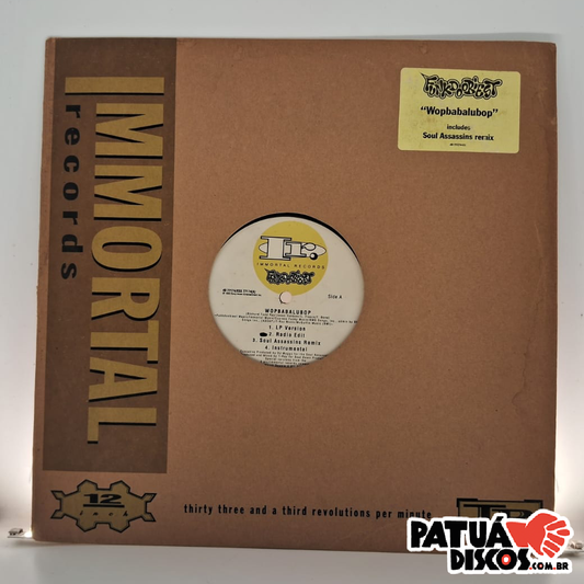 Funkdoobiest - Wopbabalubop / Where's It At - 12"