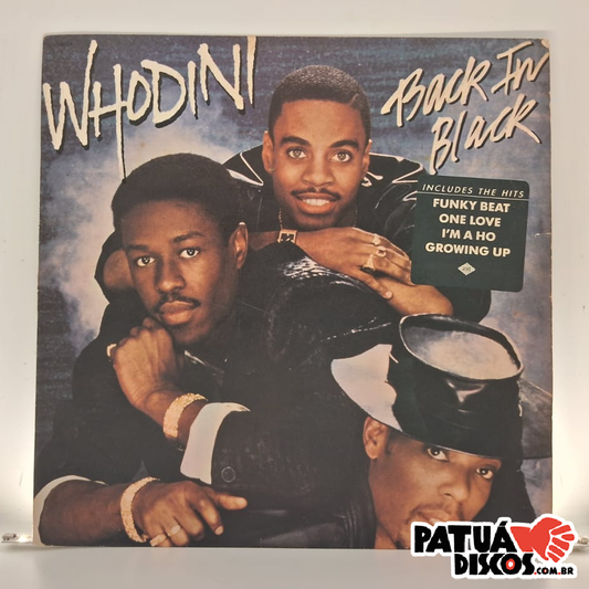 Whodini - Back In Black - LP