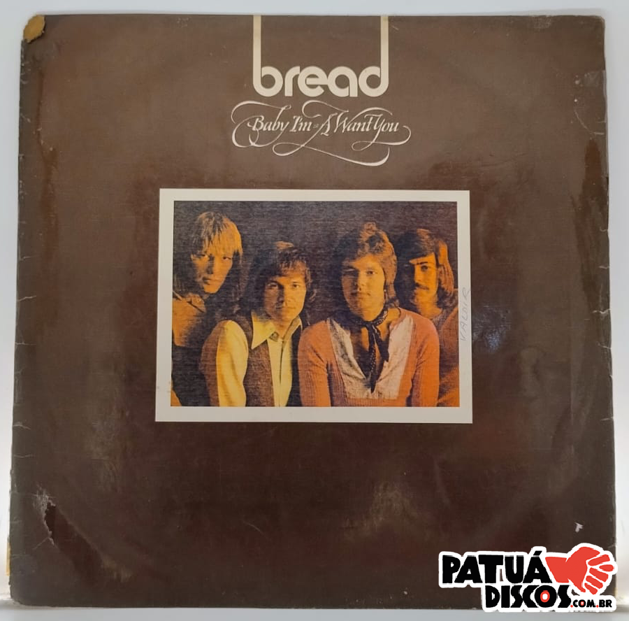 Bread - Baby I'm-A Want You - LP