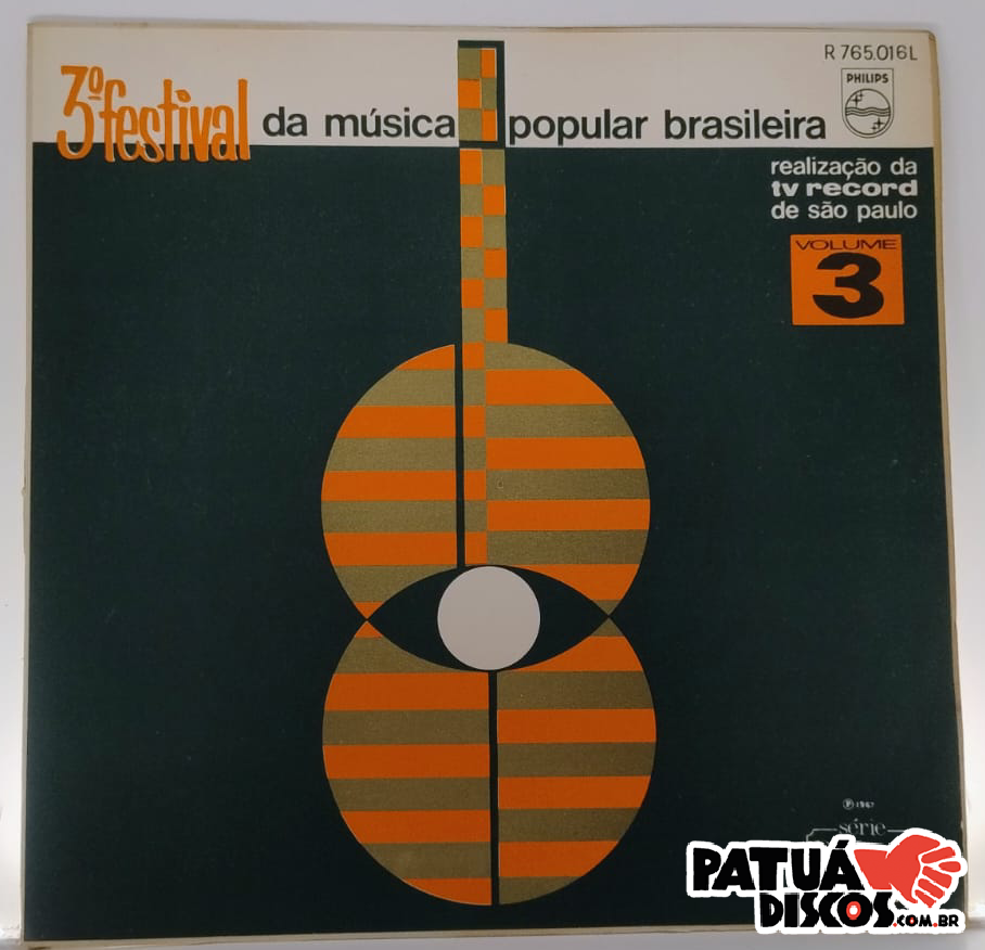 Vários Artistas - 3º Festival Da Música Popular Brasileira - Vol. 3 - LP