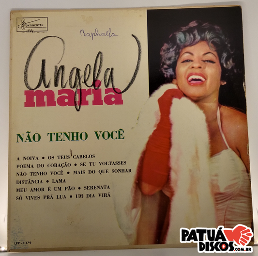Angela Maria - Não Tenho Você - LP