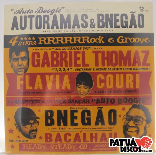 Autoramas, B Negão - Auto Boogie - 10"