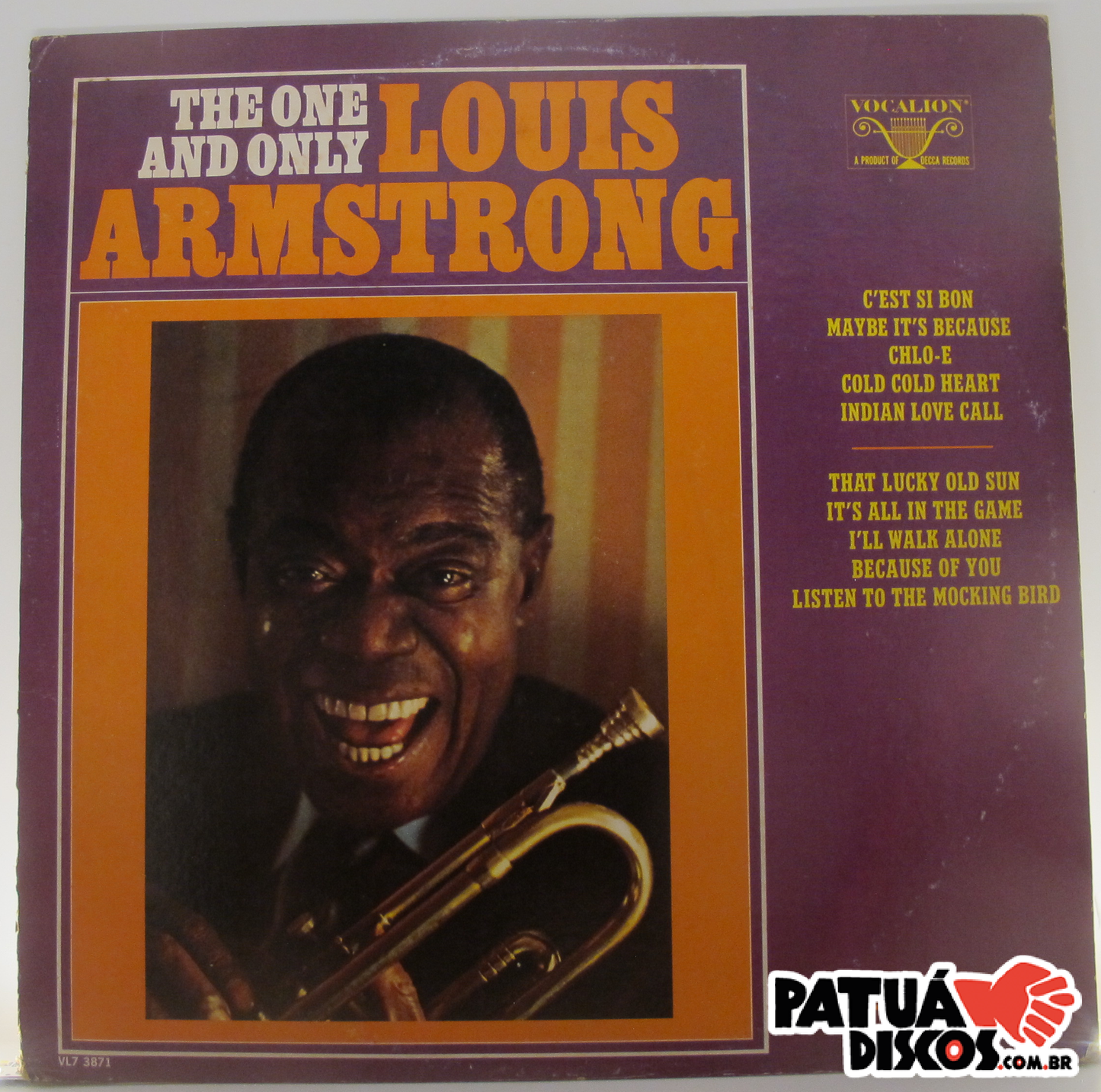 Louis Armstrong - The One And Only - LP