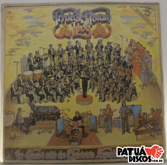 Procol Harum In Concert With The Edmonton Symphony Orchestra - Live - LP