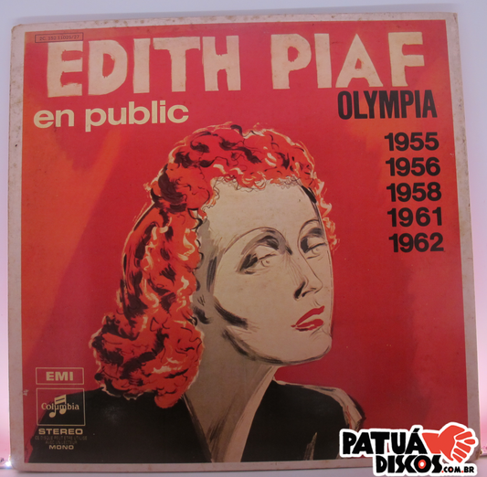 Edith Piaf - En Public (Olympia 1955 1956 1958 1961 1962) - 3XLP