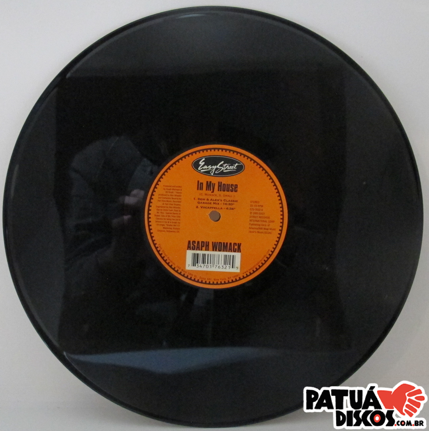 Asaph Womack - In My House - 12"