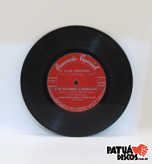 Modern Tropical - E Em Setembro, A Primavera - 7"