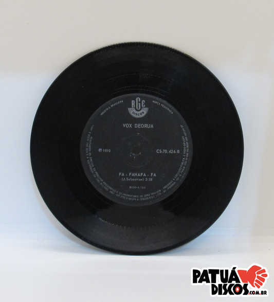 Vox Deorum - Domingo En Buenos Aires - 7"