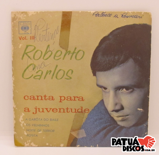 Roberto Carlos - A Garota Do Baile / Os Velhinhos / Noite De Terror / Rosita - 7"