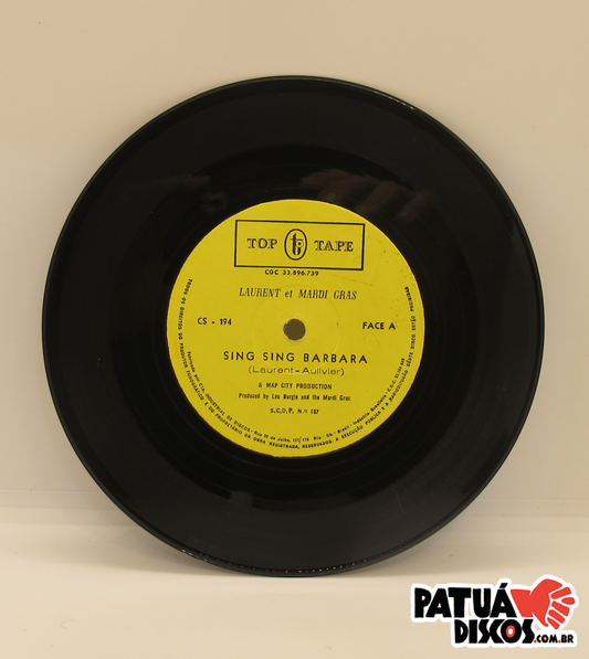 laurent Aulivier - Sing Sing Barbara/ Le Temple Bleu - 7"