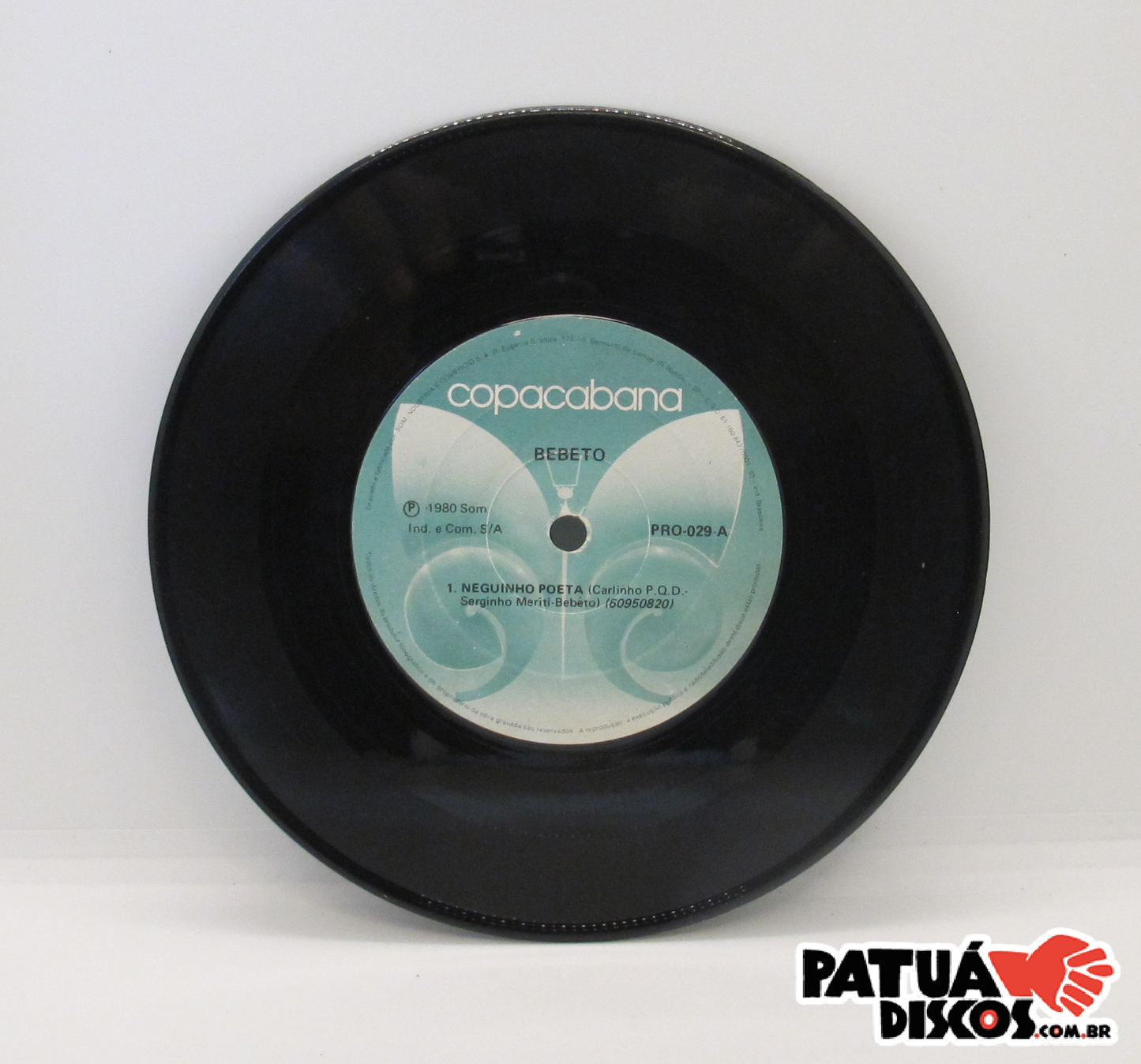 Bebeto - Neguinho Poeta - 7"