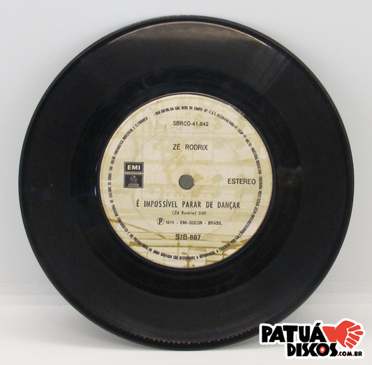 Zé Rodrix - Soy Latino Americano - 7"