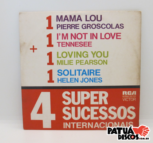 Vários Artistas - 4 Super Sucessos Internacionais - 7"