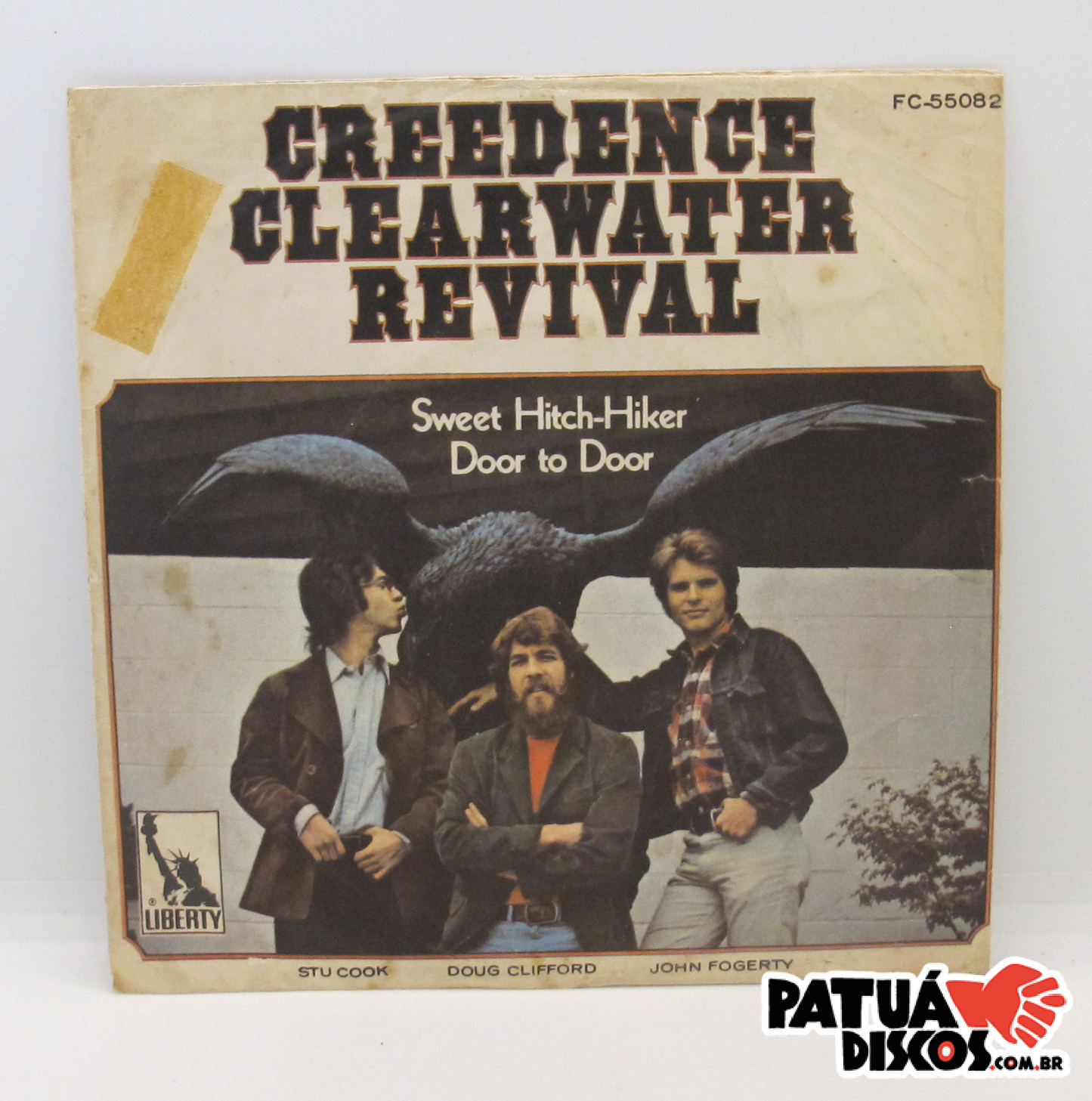 Creedence Clearwater Revival - Sweet Hitch-Hiker / Door To Door - 7"
