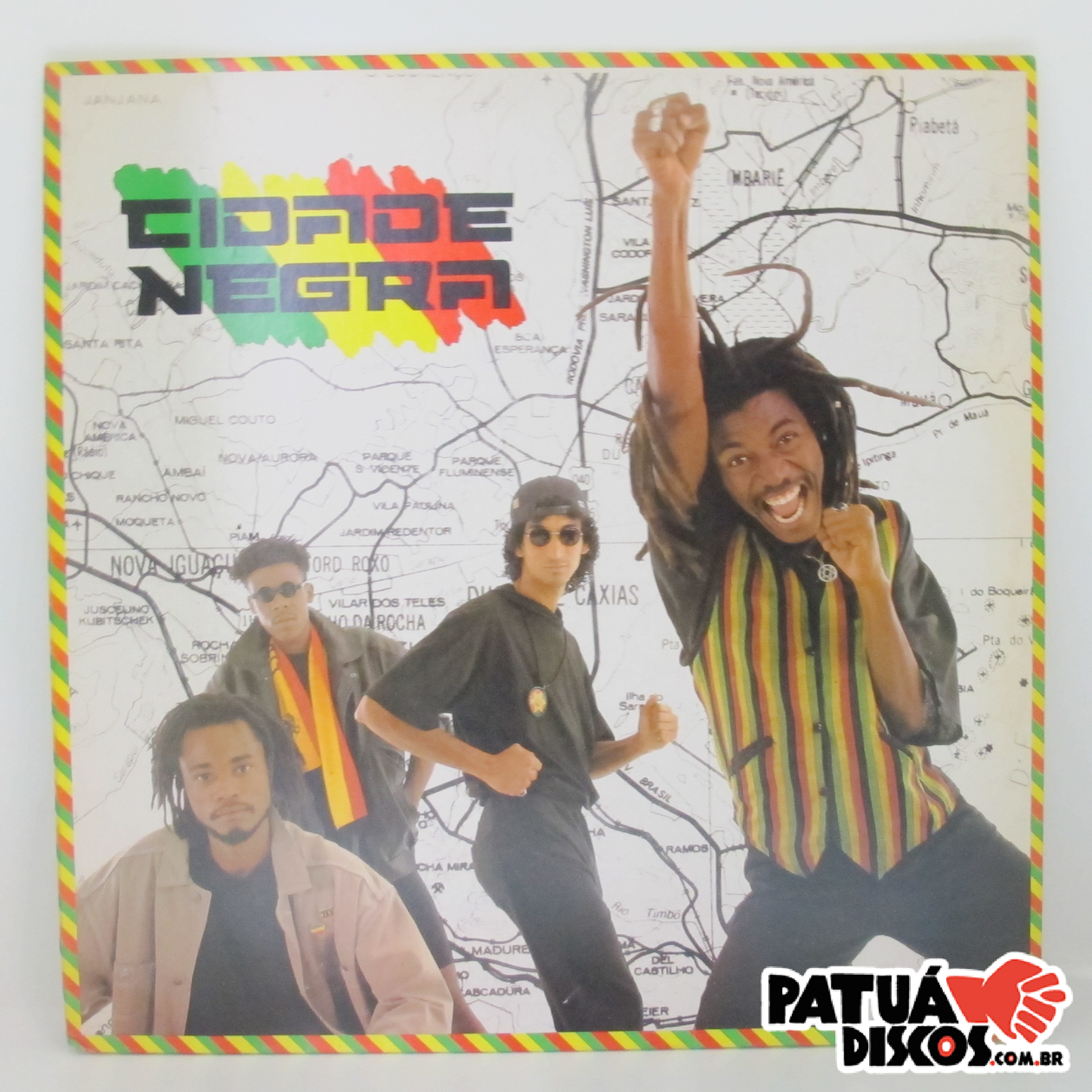 Cidade Negra - Lute Para Viver - LP