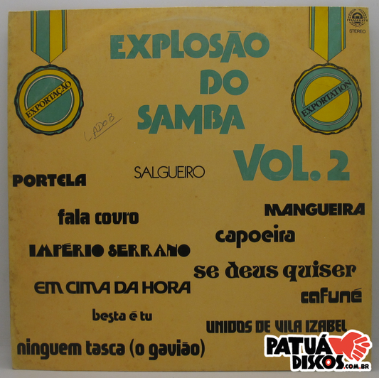 Conjunto Explosão Do Samba - Conjunto Explosão Do Samba Vol. 2 - LP