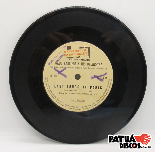 Gato Barbieri & His Orch. - Last Tango In Paris - 7"