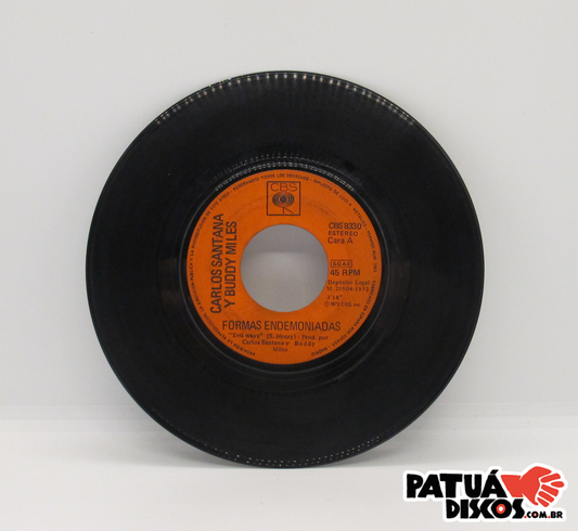 Carlos Santana & Buddy Miles - Them Changes / Evil Ways - 7"