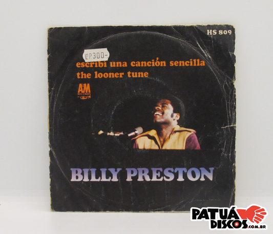 Billy Preston - Escribí Una Canción Sencilla / The Looner Tune - 7"