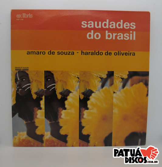 Amaro De Souza - Haraldo De Oliveira - Saudades Do Brasil - LP