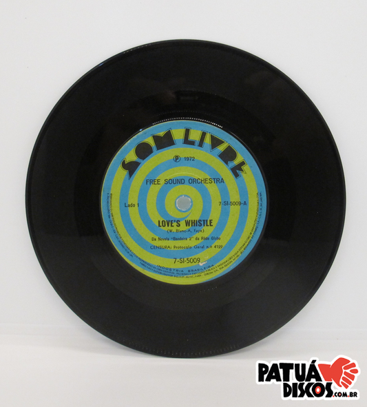 Free Sound Orchestra / Los Hermanos Castro - Love's Whistle / Cerca De Ti - 7"