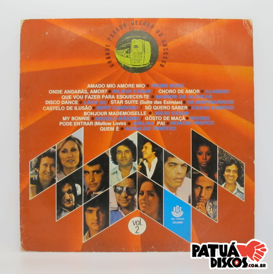 Vários Artistas - Grande Parada Record do Sucesso Vol. 2 - LP