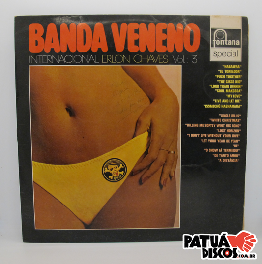 Banda Veneno, Erlon Chaves - Internacional Erlon Chaves Vol.: 3 - LP