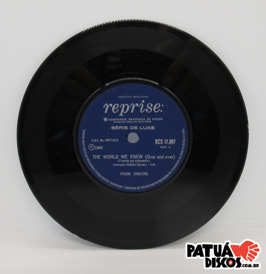 Frank Sinatra - The World We Knew (Over And Over) / You Are There - 7"