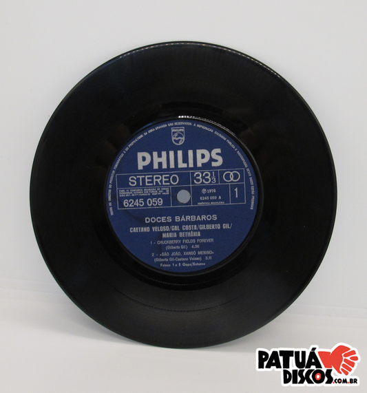 Bethânia, Gal, Caetano, Gil - Doces Bárbaros - 7"