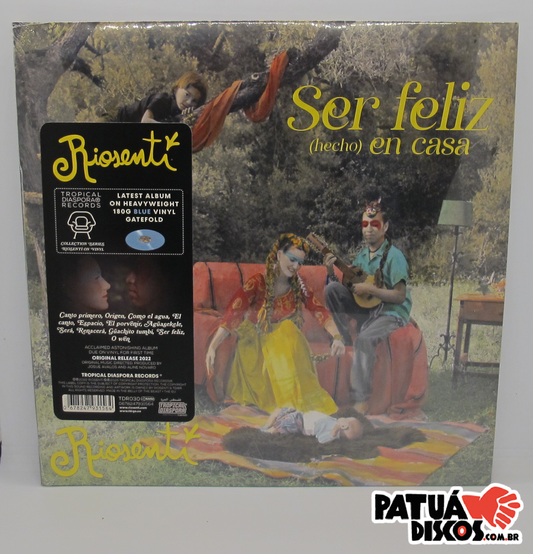 Riosentí - Ser Feliz (Hecho) En Casa - LP