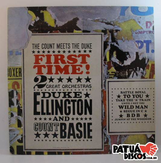 Duke Ellington And Count Basie - First Time! The Count Meets The Duke - LP