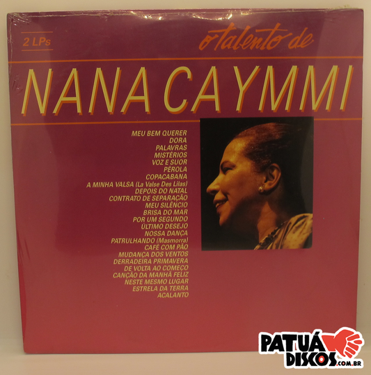 Nana Caymmi - O Talento De Nana Caymmi - 2XLP