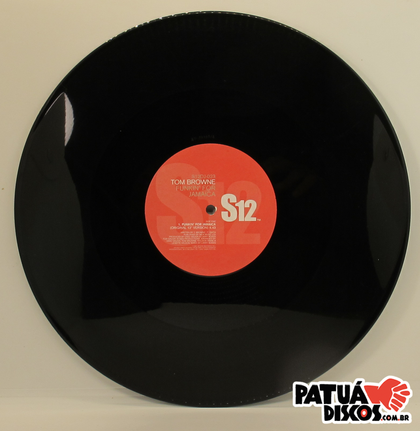 Tom Browne - Funkin' For Jamaica - 12"