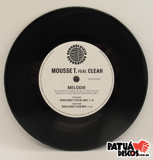Mousse T. Feat. Cleah - Melodie - 7"