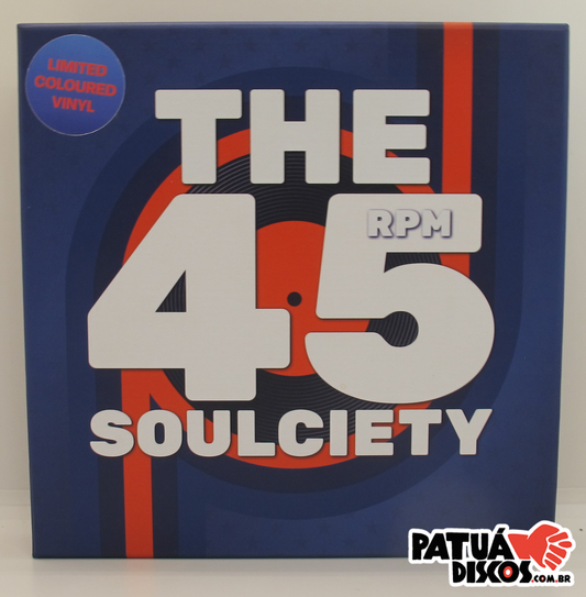 Vários Artistas - The 45 RPM Soulciety - Limited Coloured Vinyl - BOX 8X7"
