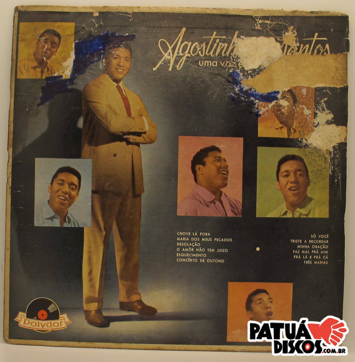 Agostinho Dos Santos - Uma Voz E Seus Sucessos - LP