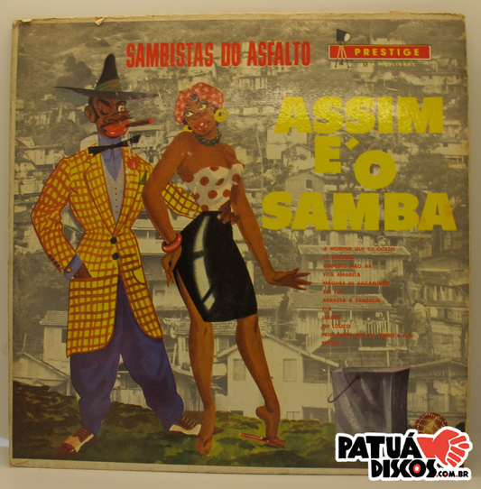 Sambistas Do Asfalto - Assim É O Samba - LP