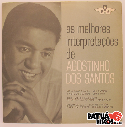 Agostinho Dos Santos - As Melhores Interpretações de Agostinho dos Santos - LP