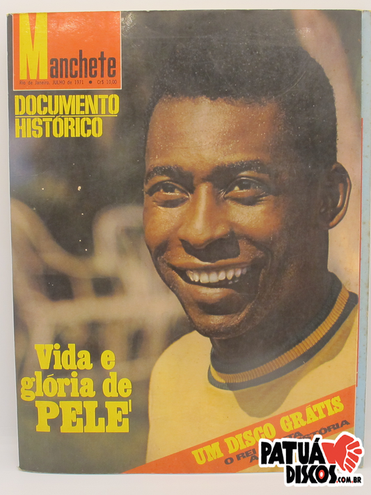 Pelé, Vários Artistas - Vida E Glória De Pelé -7"+ Revista