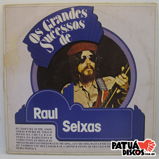 Raul Seixas - Os Grandes Sucessos De Raul Seixas - LP