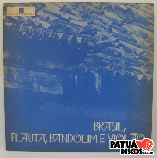 Evandro E Seu Regional - Brasil, Flauta, Bandolim e Violão - LP