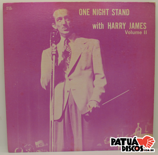 Harry james - Charlie Barnet e seu material gravado em rádio em 1944. Ouça a ótima versão de 'Caravan' Importado! - LP