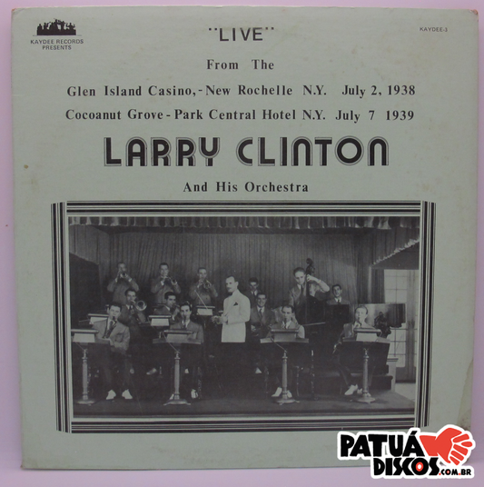 Larry Clinton - "Live" With Larry Clinton - LP