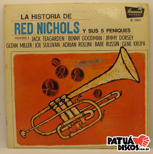 Red Nichols Y Sus 5 Peniques - La Historia De Red Nichols Y Sus 5 Peniques - LP