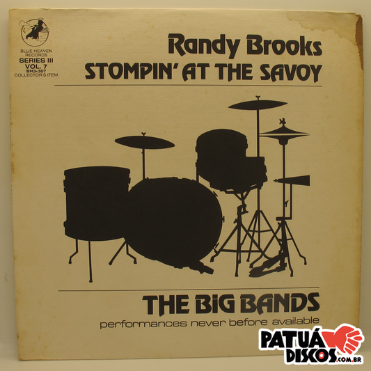 Randy Brooks And His Orchestra - Stompin' At The Savoy (The Home Of Happy Feet) - LP
